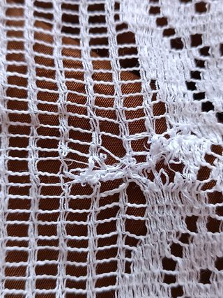 Mantel colcha de  ángeles en red