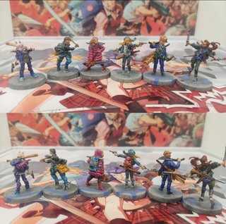 Pintura de miniaturas, zombicide, Heroquest,....