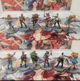 Pintura de miniaturas, zombicide, Heroquest,....