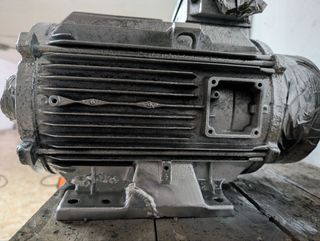 Soldadura de maquinaria industrial