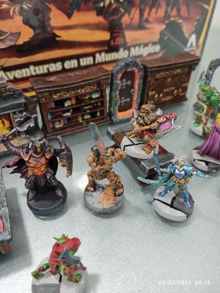 Pintura de miniaturas, Heroquest, descent...