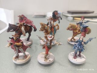 Pintura de miniaturas, Heroquest, descent...