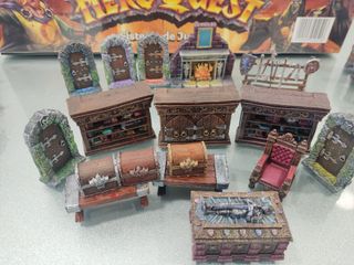 Pintura de miniaturas, Heroquest, descent...