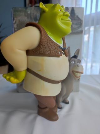 Asno y Shrek. Figura decorativa.