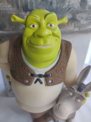 Asno y Shrek. Figura decorativa.