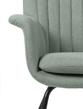 Butaca de diseño verde menta