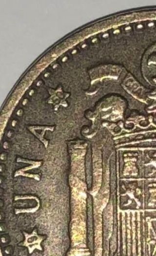 Moneda España 1 peseta 1953 *60 Franco (EBC)!!