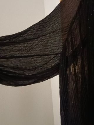 Camisa negra zara