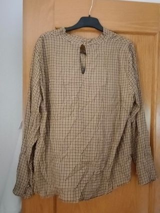 Camisa manga larga zara