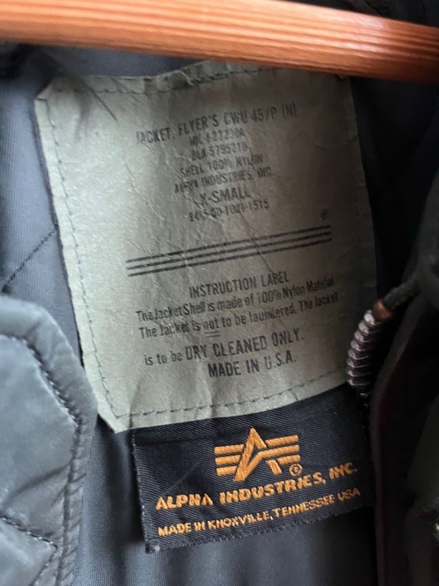 Cazadora Bomber Alpha Industries