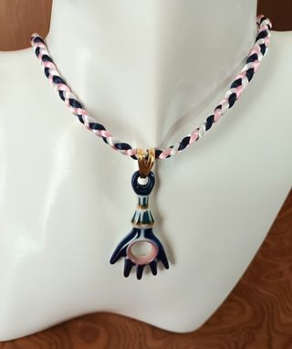 Colgante de sargadelos con collar