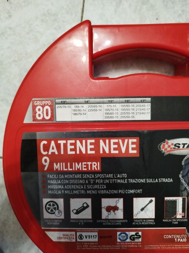 Catene da neve per auto