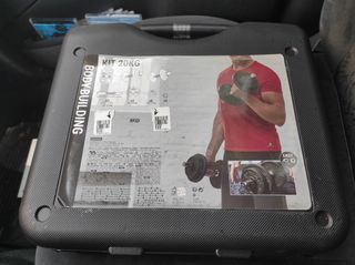 Caja vacía pesas 