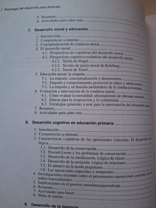 Psicología del desarrollo para docentes.