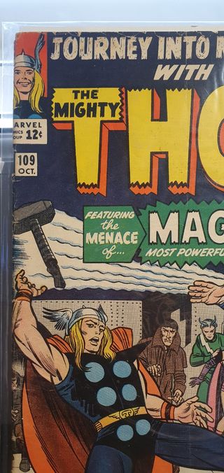 Thor vs Magneto comic