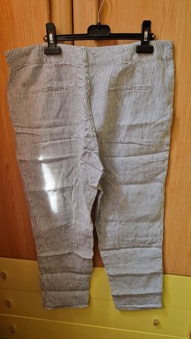 Pantaloni 100% lino