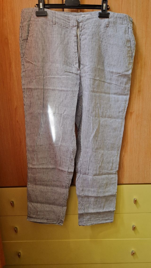 Pantaloni 100% lino