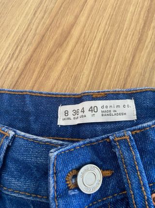 Pantalon corto vaquero