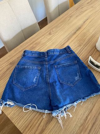 Pantalon corto vaquero