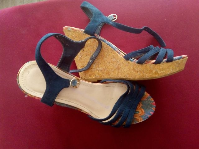 ZAPATOS DE CUÑA MUJER TALLA 41