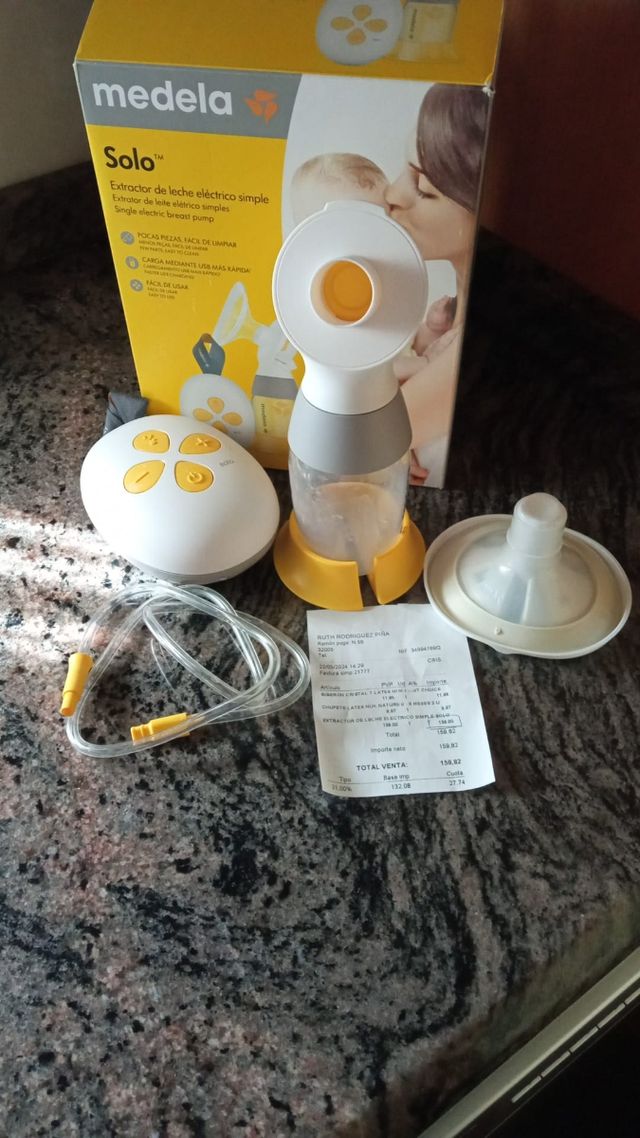 Extractor de leche eléctrico simple