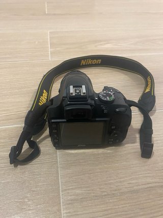 Nikon D3400 18-55 + 50 + 35mm + cargador + mochila