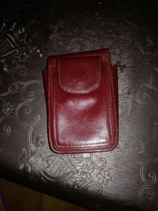 Pitillera cuero