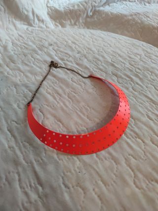 Collar naranja fluor