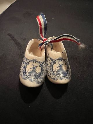 Zoccoli vintage in ceramica olandese