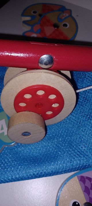 Juego madera de pesca
