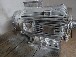 Soldadura de maquinaria industrial