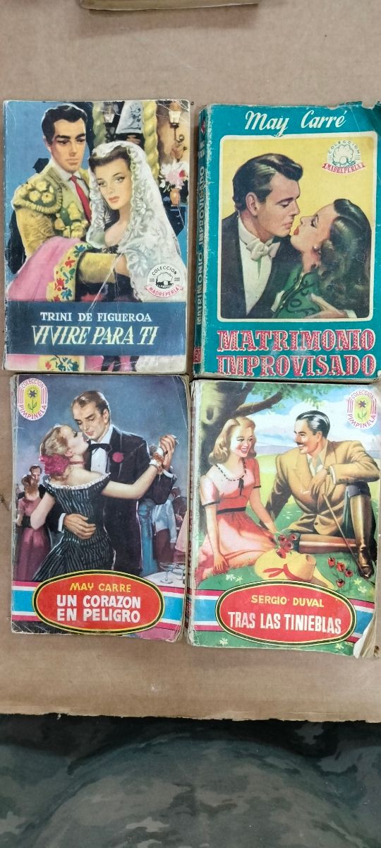 7 novelas antiguas de los años 50