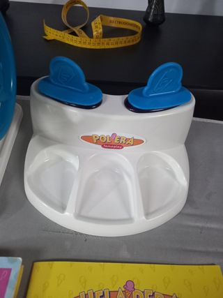 Heladera y polera de famosa