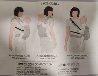Mochila Portabebés Ergonómica