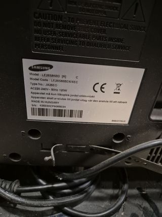 Tv samsung 26 pulgadas