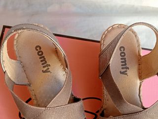 Zapatillas, esparto,con rejilla,con cuña