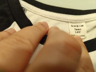 Lote 5 camisetas shein niña 12-14 años