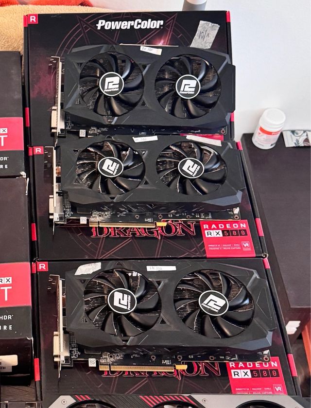 Tarjetas graficas en muy buen estado