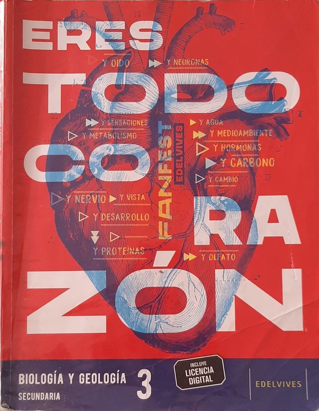 Libro 3 di Biologia e Geologia dell'ESO