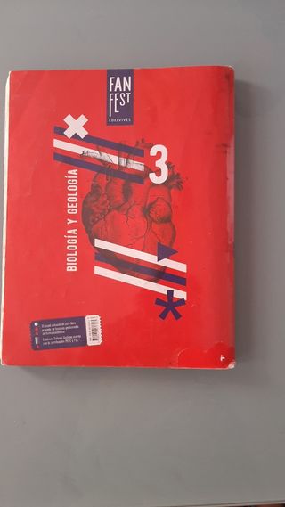 Libro de Biología y geología 3 eso