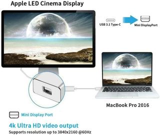 Adaptador Tipo-C a DisplayPort (4K)