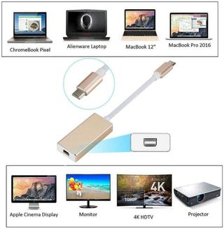 Adaptador Tipo-C a DisplayPort (4K)