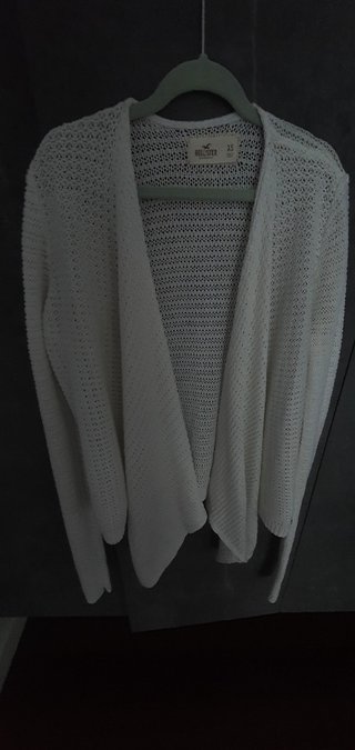 Chaqueta punto calada Hollister talla S