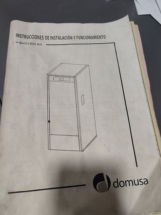 Caldera de pellets domusa NG25
