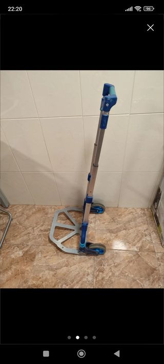 Carro de transporte plegable