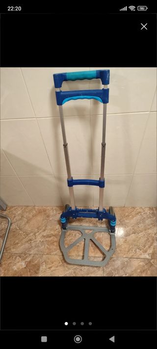 Carro de transporte plegable