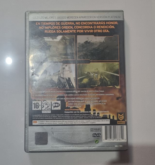 Juego ps2 Killzone