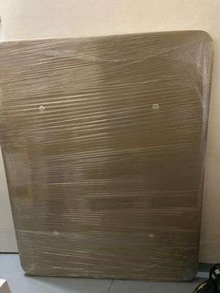 Base tapizada con patas 150x190