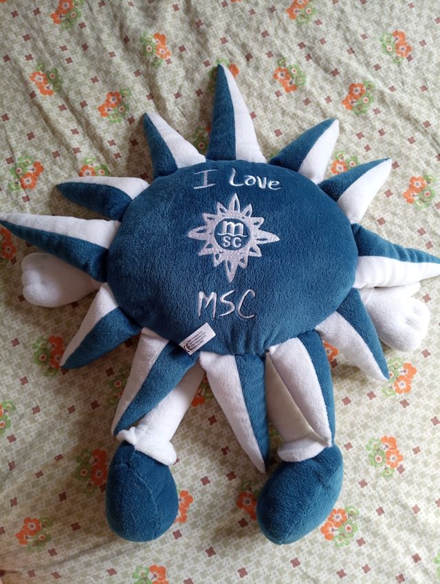 Pupazzo Sole MSC crociere