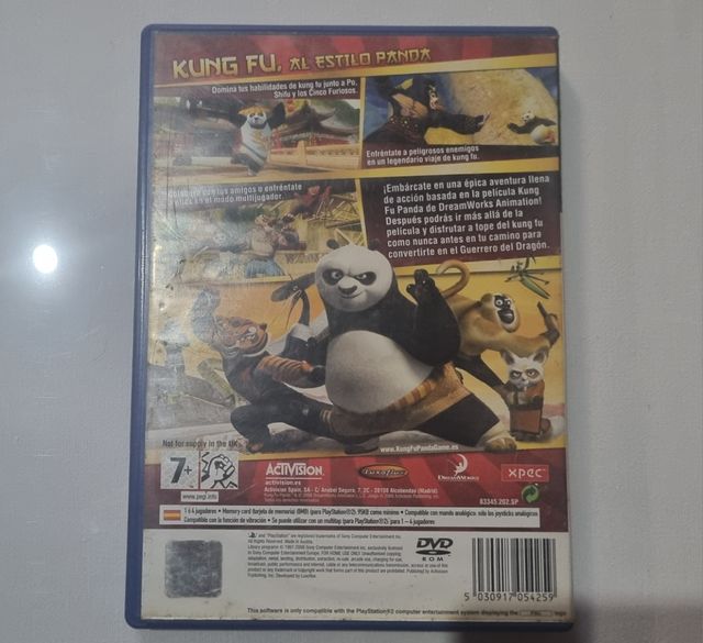 Juego ps2 Kung Fu Panda